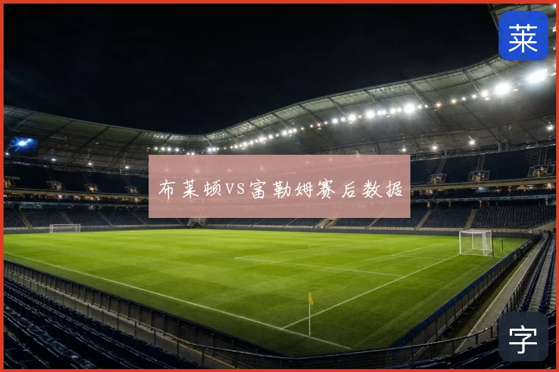 布莱顿vs富勒姆赛后数据